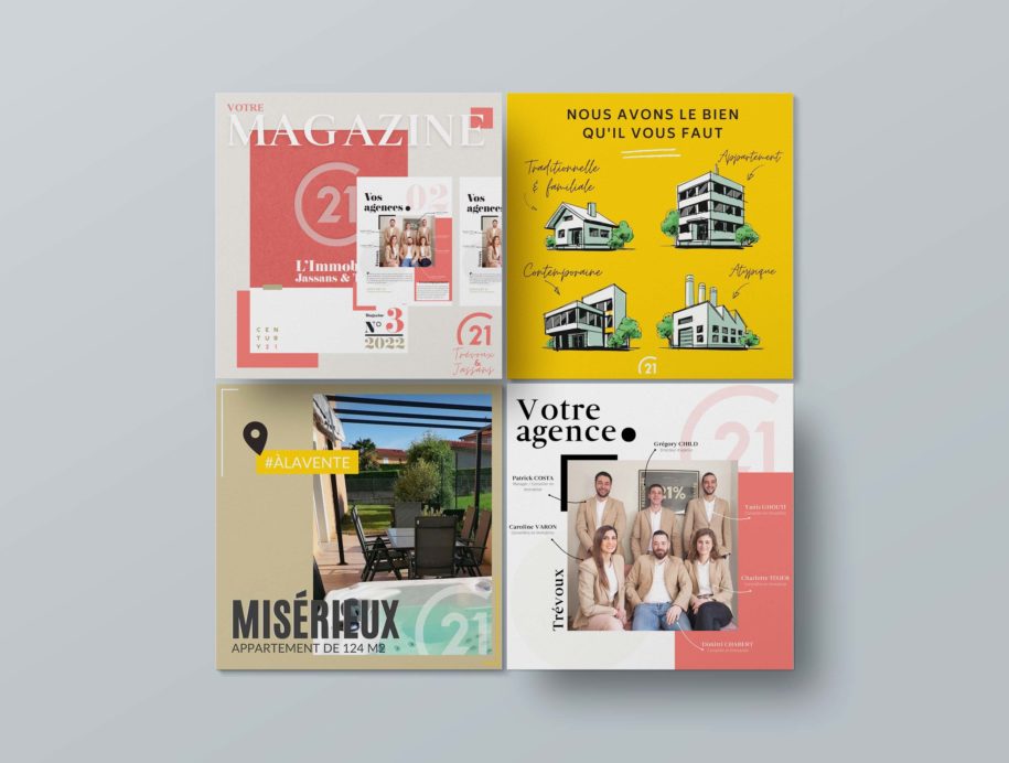 Maisonléon - Social media Facebook - C21 - Jassans Trévoux - Agence immobilière