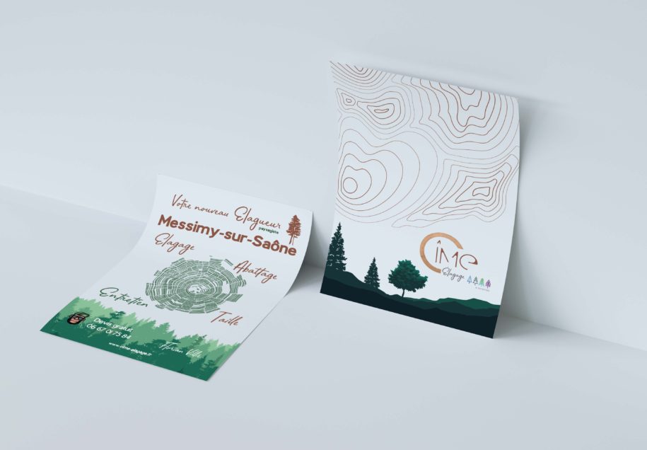 Maisonléon - print flyer - Cime élagage - Messimy-sur-Saône - Fareins - Paysagiste