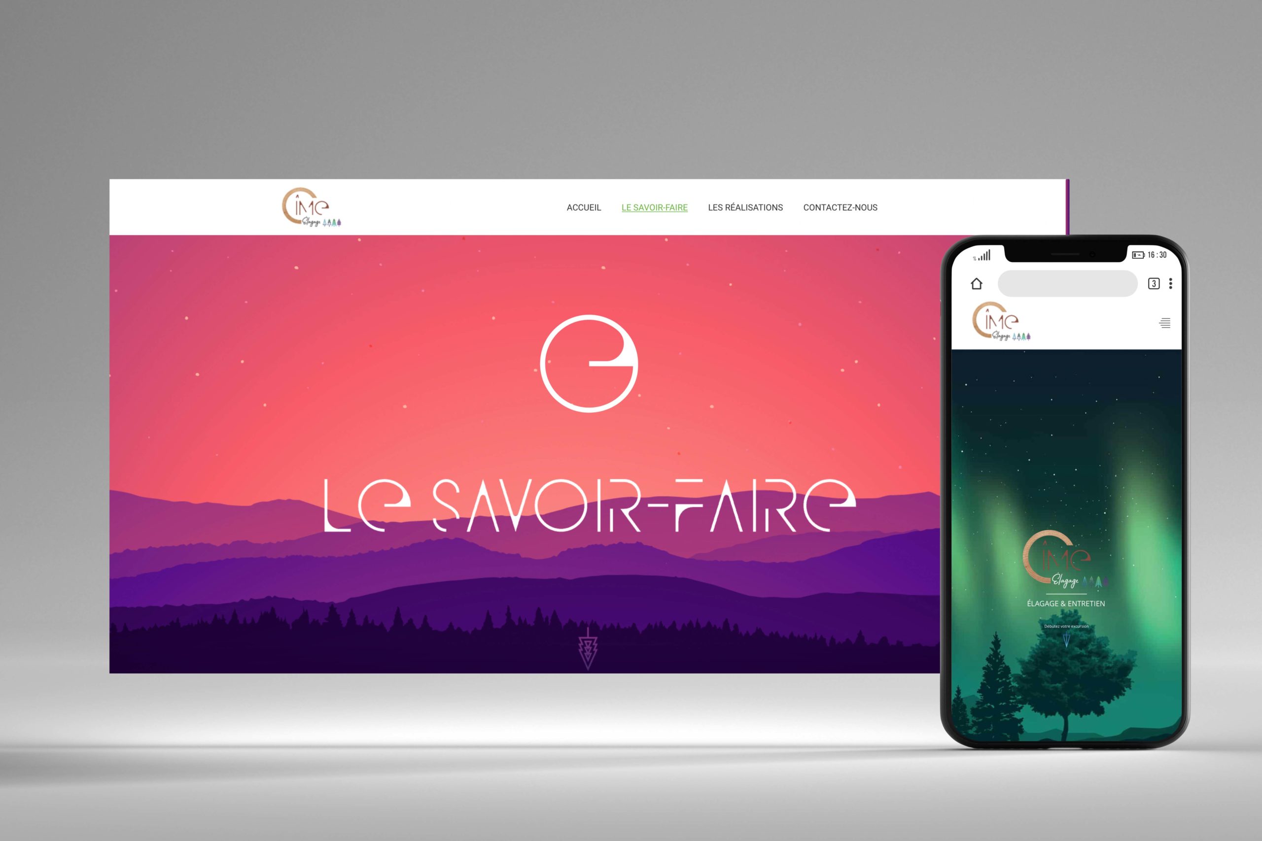 Maisonléon - site internet - Cime élagage - Messimy-sur-Saône - Fareins - Paysagiste