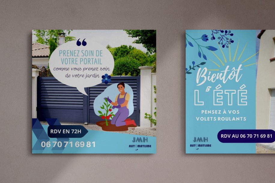 Maisonléon - Social Média - JMH Automatisme - Reyrieux - Civrieux - Dépanneur - Portails et volets roulants
