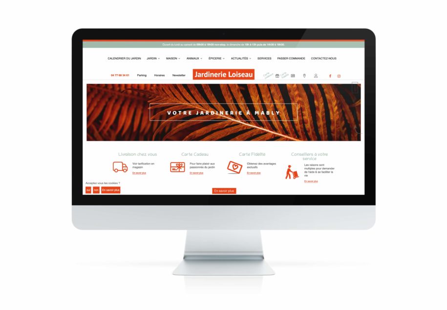 Maisonléon - Site internet - Jardinerie Loiseau - Roanne - Jardinerie