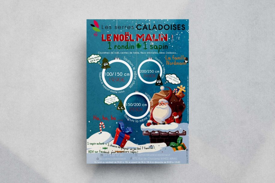 Maisonléon - print Affiche - Les Serres Caladoises - Arnas - Gleizé - Villefranche sur Saône - Jardinerie