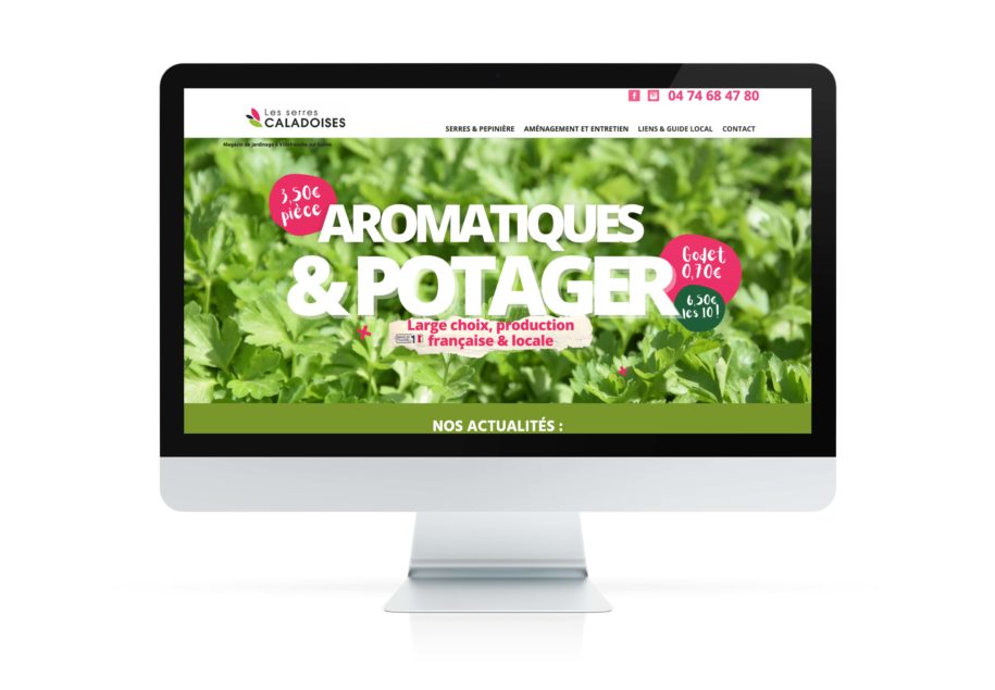 Maisonléon - Site internet - Les Serres Caladoises - Arnas - Gleizé - Villefranche sur Saône - Jardinerie