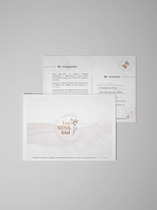 Maisonléon - Flyer - Les Sens Ciel - Messimy sur Saône - Fareins - Herboristerie
