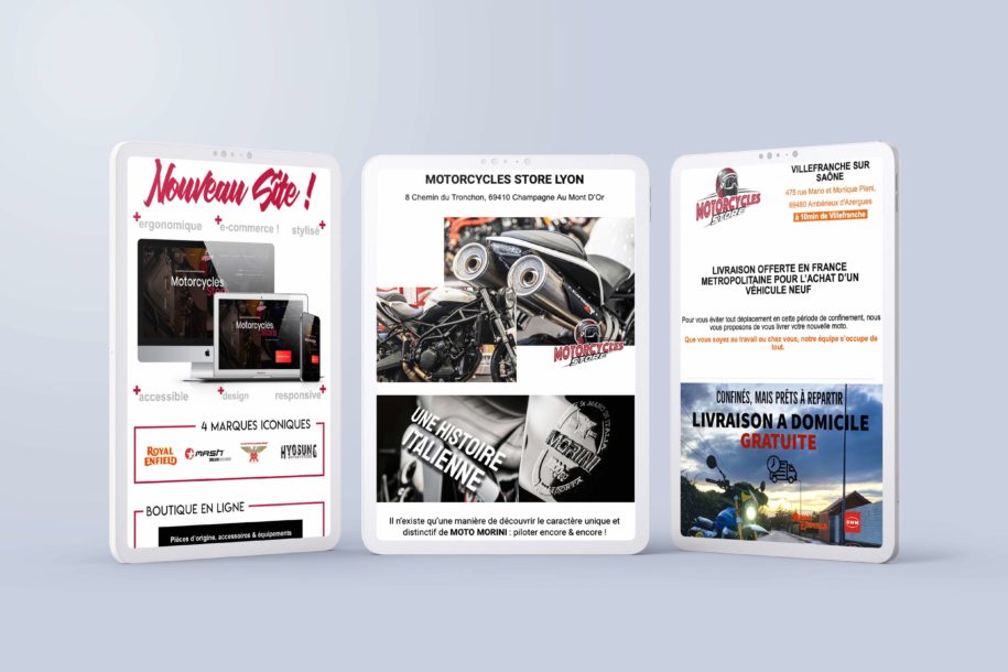 Maisonléon - emailing - KS Motorcycles Lyon Villefranceh sur saone - magasin de pièces et d'accessoir de moto