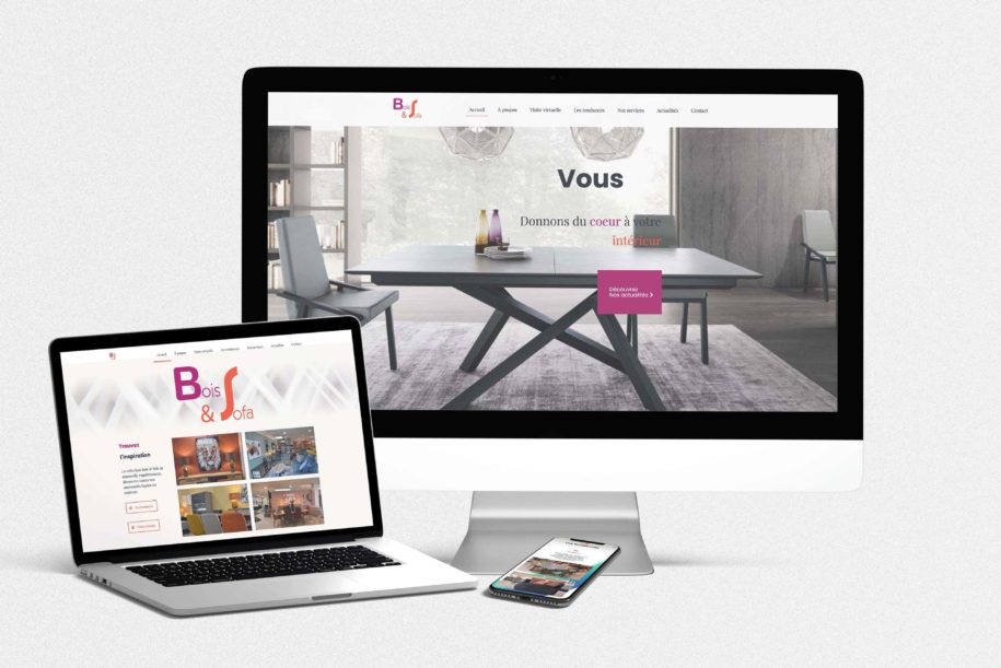 Maisonléon - site internet - Bois & Sofa - Anse quincieux Villefranche sur saone - magasin de décoration