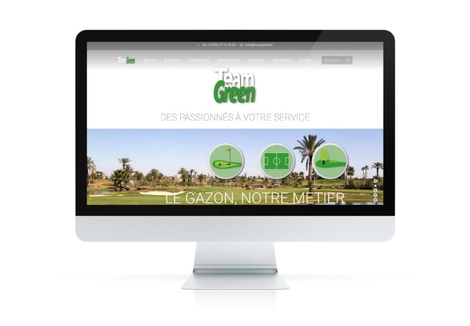 Maisonléon - site web - Team Green - Fareins - Messimy sur Saône - Beauregard - Fournisseur de semences